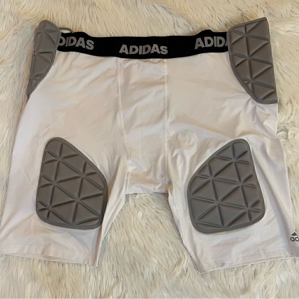 NEW Adidas Tech Fit Smash 5-Pad Girdle Compression shorts men football Sz 4XL